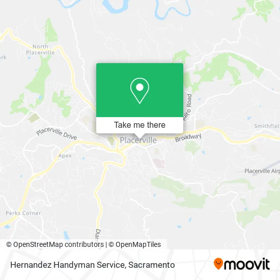 Hernandez Handyman Service map