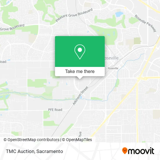 Mapa de TMC Auction
