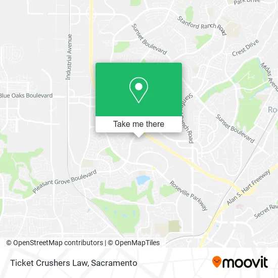 Ticket Crushers Law map