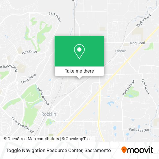 Toggle Navigation Resource Center map