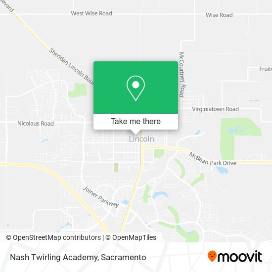 Mapa de Nash Twirling Academy