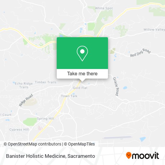 Banister Holistic Medicine map