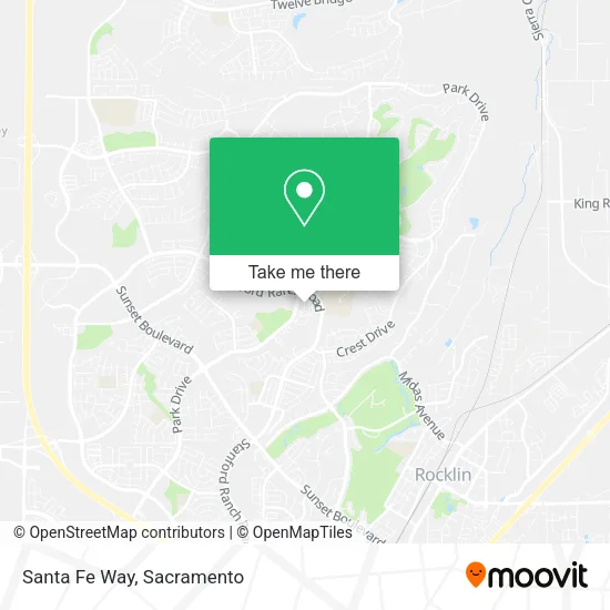 Mapa de Santa Fe Way