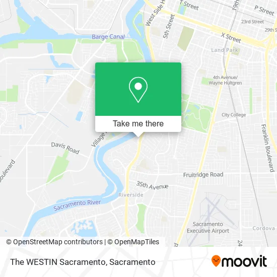 Mapa de The WESTIN Sacramento