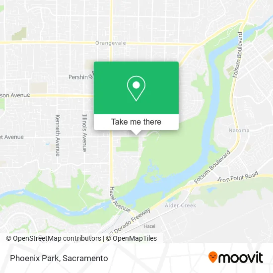 Mapa de Phoenix Park
