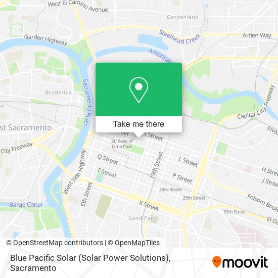 Blue Pacific Solar (Solar Power Solutions) map