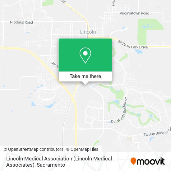 Lincoln Medical Association (Lincoln Medical Associates) map