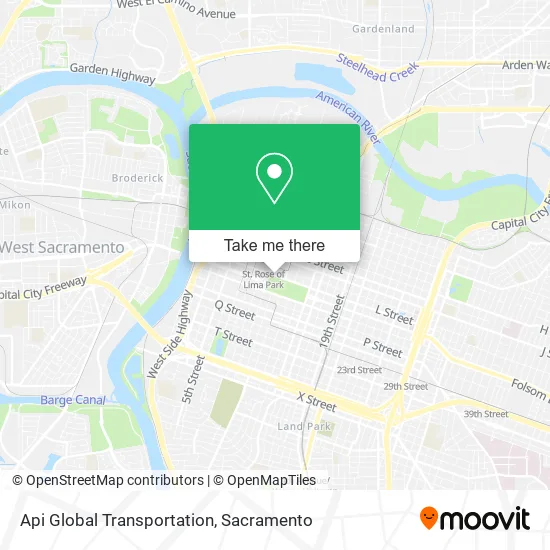 Api Global Transportation map