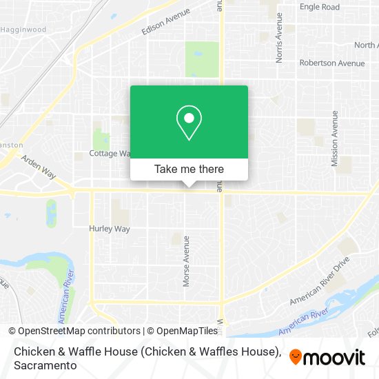 Mapa de Chicken & Waffle House (Chicken & Waffles House)