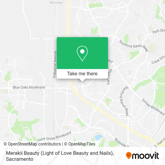 Merakii Beauty (Light of Love Beauty and Nails) map