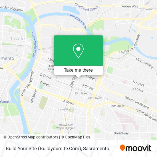 Mapa de Build Your Site (Buildyoursite.Com)