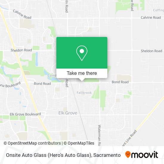 Onsite Auto Glass (Hero's Auto Glass) map