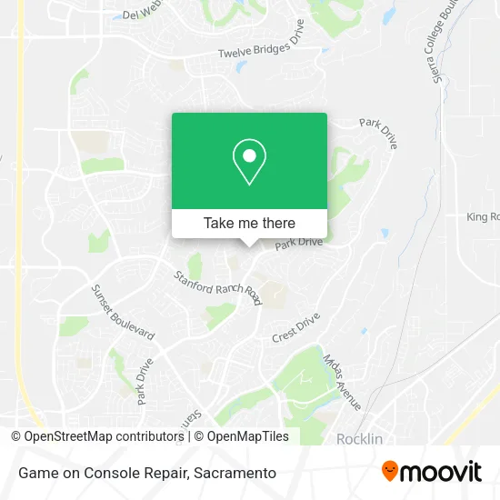 Mapa de Game on Console Repair