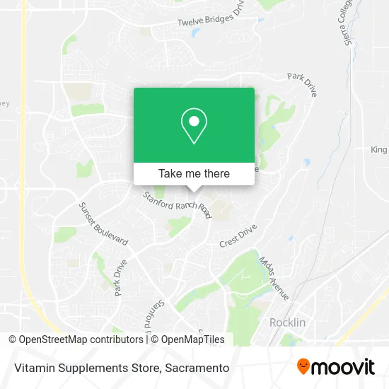 Mapa de Vitamin Supplements Store
