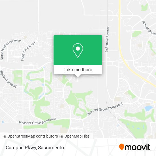 Campus Pkwy map
