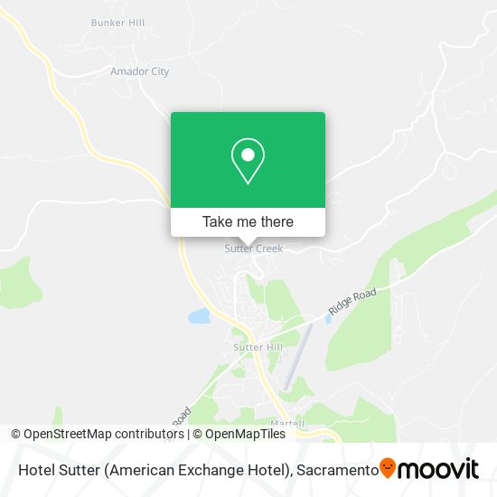 Hotel Sutter (American Exchange Hotel) map