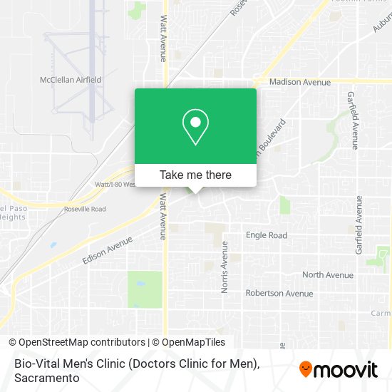 Bio-Vital Men's Clinic (Doctors Clinic for Men) map