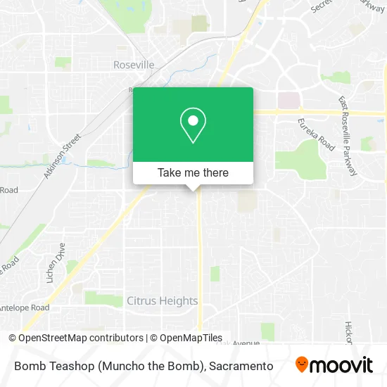 Mapa de Bomb Teashop (Muncho the Bomb)