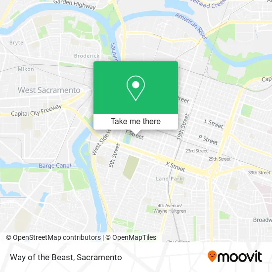 Way of the Beast map