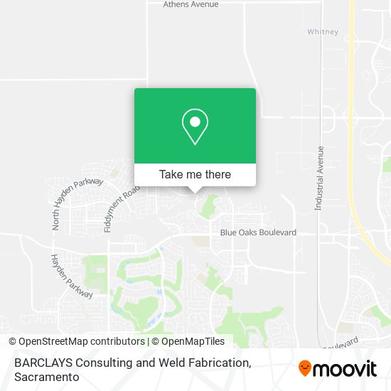 BARCLAYS Consulting and Weld Fabrication map