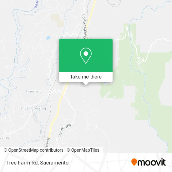 Mapa de Tree Farm Rd
