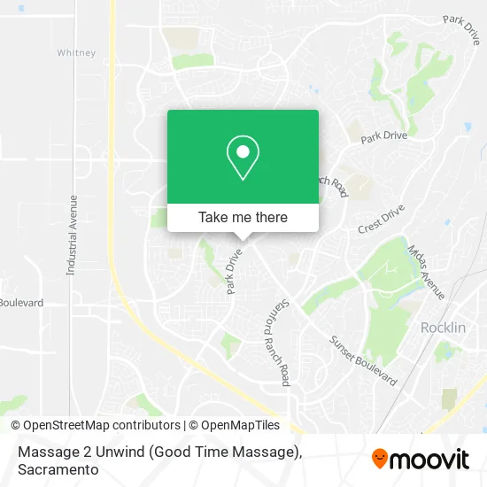 Mapa de Massage 2 Unwind (Good Time Massage)
