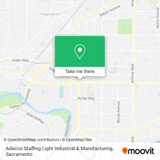Adecco Staffing Light Industrial & Manufacturing map