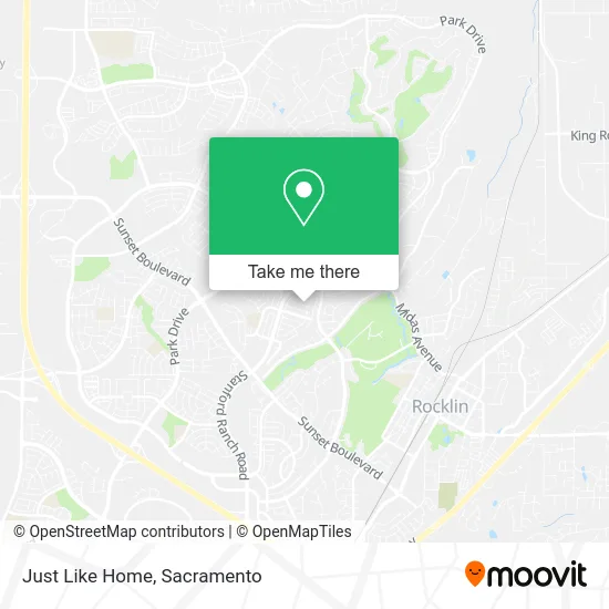 Just Like Home map