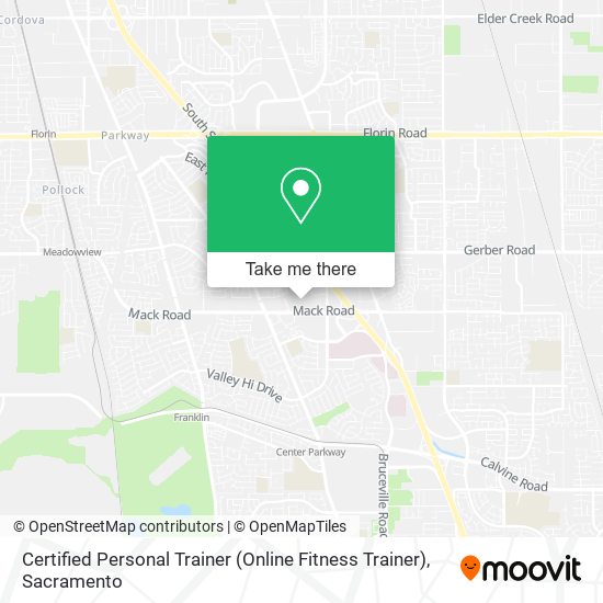 Certified Personal Trainer (Online Fitness Trainer) map