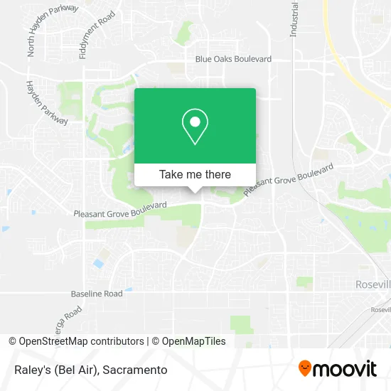 Raley's (Bel Air) map