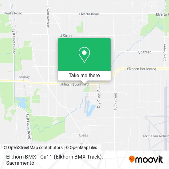 Mapa de Elkhorn BMX - Ca11 (Elkhorn BMX Track)