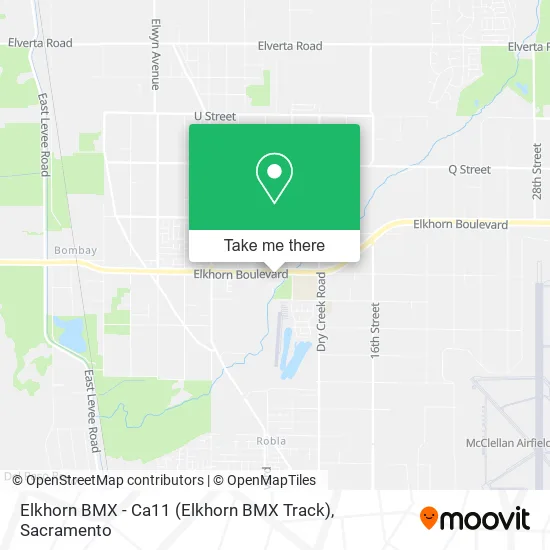 Elkhorn BMX - Ca11 (Elkhorn BMX Track) map