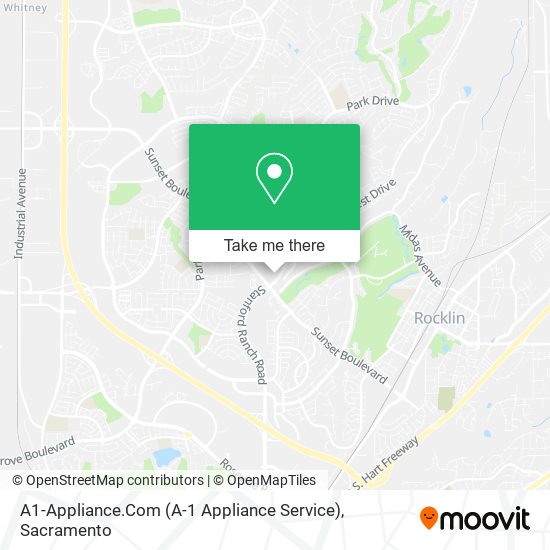 A1-Appliance.Com (A-1 Appliance Service) map