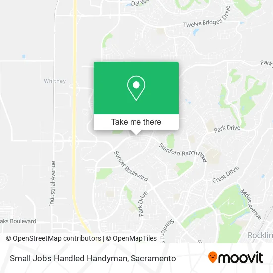Small Jobs Handled Handyman map