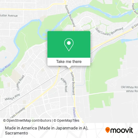 Made in America (Made in Japanmade in A) map