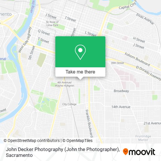 Mapa de John Decker Photography (John the Photographer)