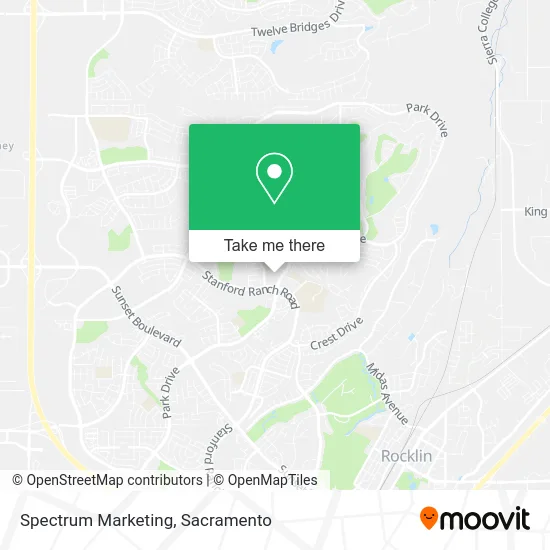 Mapa de Spectrum Marketing