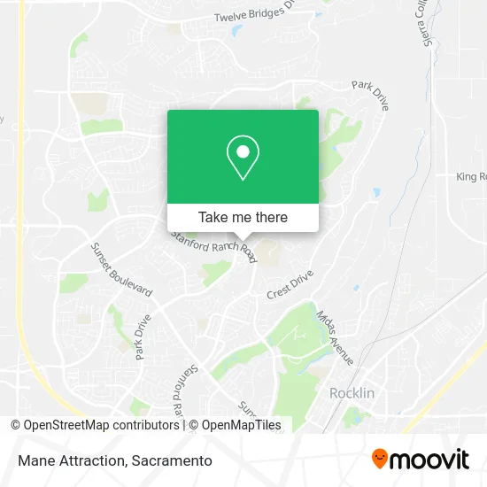 Mapa de Mane Attraction