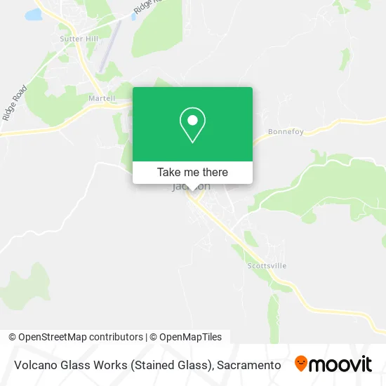 Volcano Glass Works (Stained Glass) map