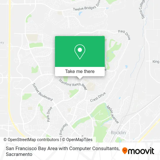 Mapa de San Francisco Bay Area with Computer Consultants