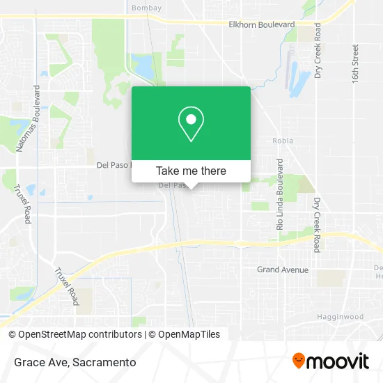 Mapa de Grace Ave
