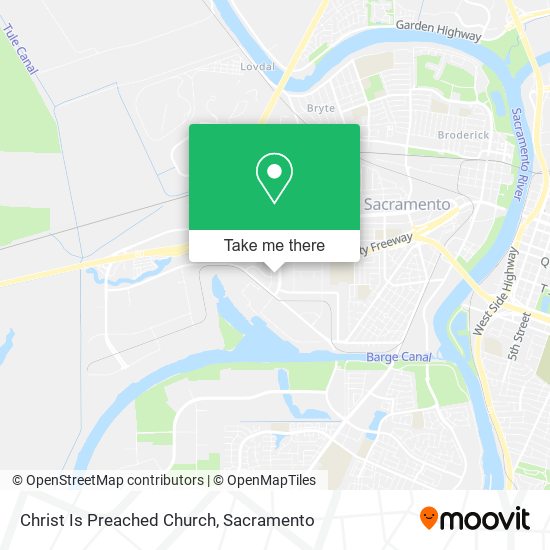 Christ Is Preached Church map