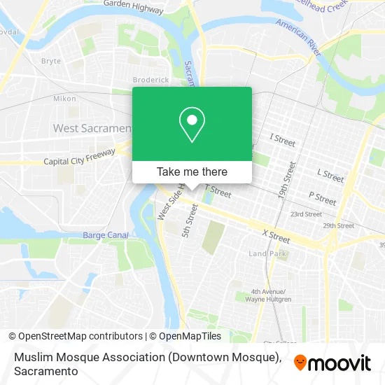 Muslim Mosque Association (Downtown Mosque) map