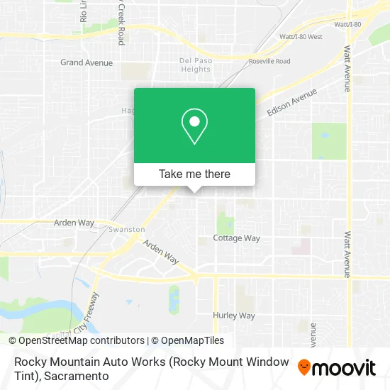 Rocky Mountain Auto Works (Rocky Mount Window Tint) map