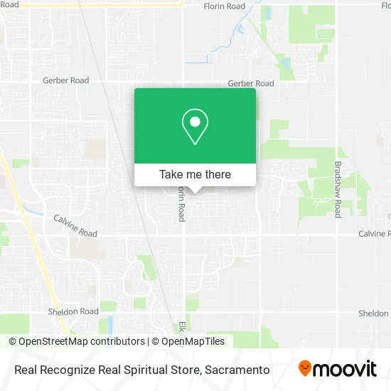 Real Recognize Real Spiritual Store map