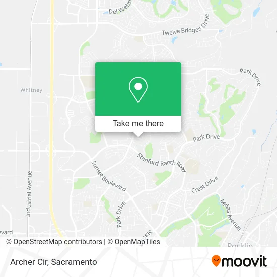 Archer Cir map