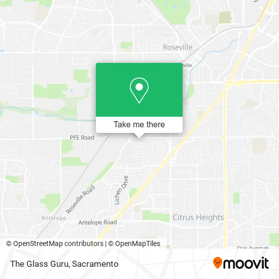 Mapa de The Glass Guru