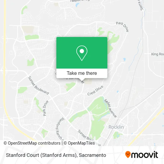 Mapa de Stanford Court (Stanford Arms)