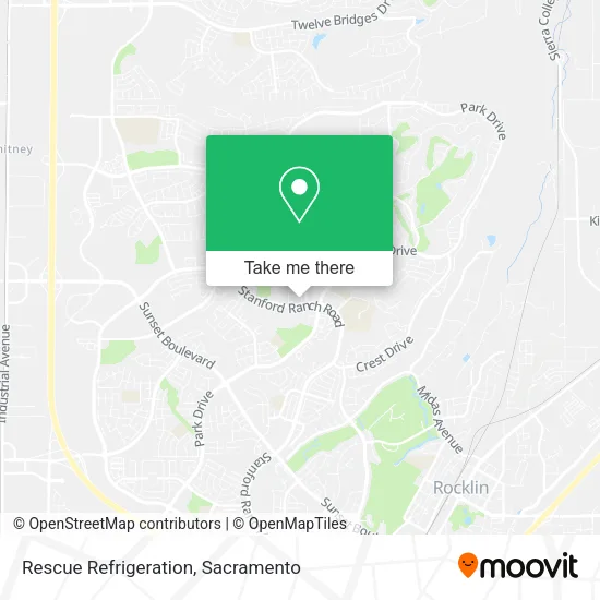 Rescue Refrigeration map