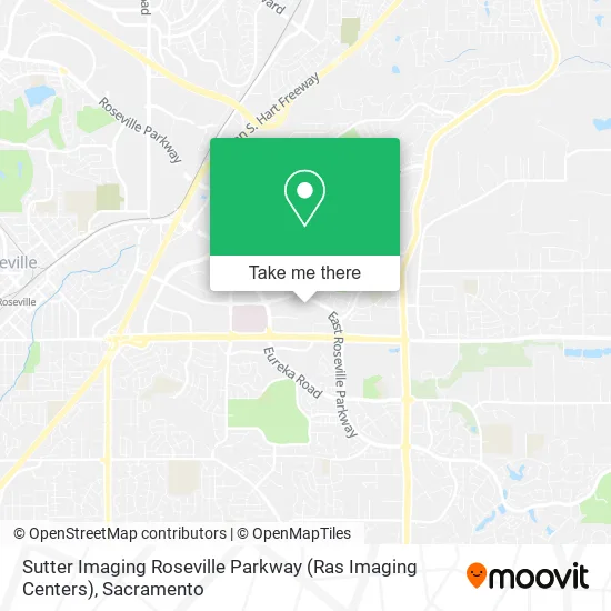 Sutter Imaging Roseville Parkway (Ras Imaging Centers) map